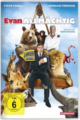 EVAN ALLMÄCHTIG - CARELL,STEVE/FREEMAN,MORGAN   DVD NEU