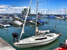 H-Boot - Segelboot mit Trailer  gebracht zu verkaufen