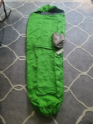 Frilufts Fara L Sleeping Bag Green 14 Degrees Celsius, Left Zipper