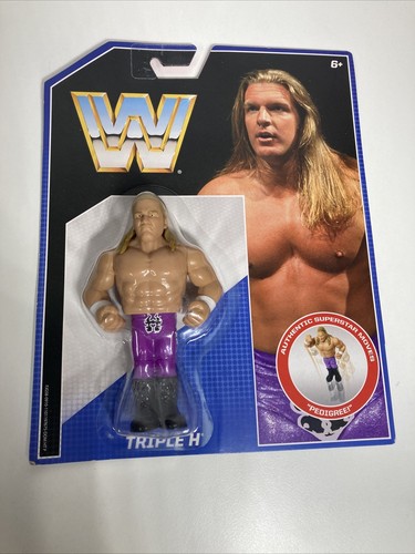 WWE Triple H Mattel Retro Series 2 WWF Wrestling F...