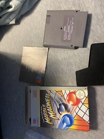 NINTENDO NES GAME - MARBLE MADNESS - BOXED & MANUAL