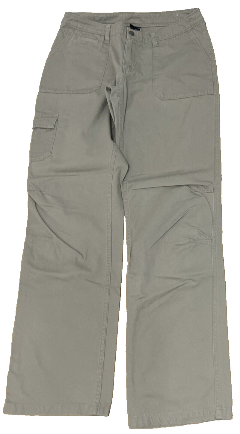 Patagonia Womens Size 8 Gray Pants Cotton Hiking Outdoors 30X30 thumbnail 3