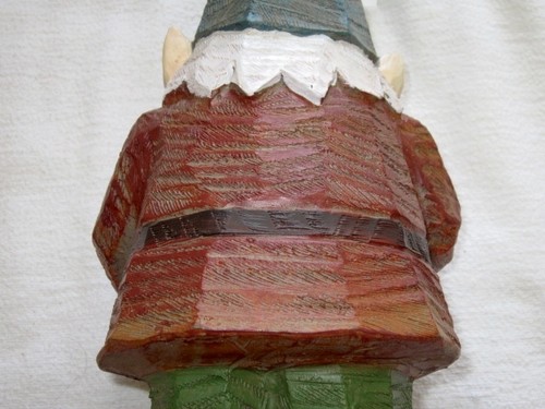 Charming Rustic Garden Welcome Gnome w/ Welcome Sign Polystone New No Box. - 第 8/12 張圖片