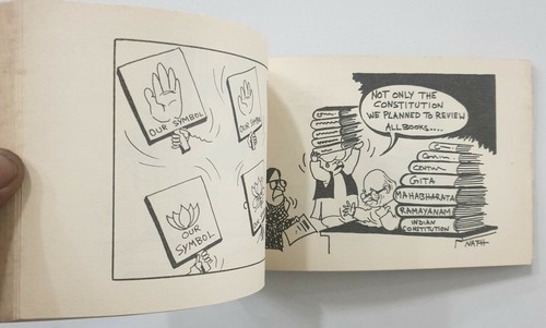 Nath, Sudheer: Arena Of Laughter. Political Cartoons From India---Today. c 1990 - 第 5/10 張圖片