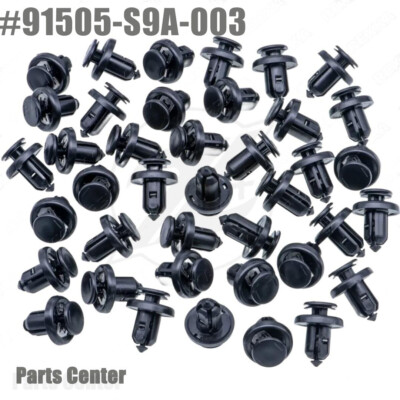 50*Push Bumper Fender Retainer Clips Fits For Honda Accord 2006-2008