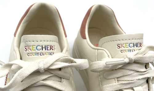 Skechers Court Classics Eden LX-Lined Air-Cooled Memory Foam Sneakers Womens 8 - Picture 5 of 18