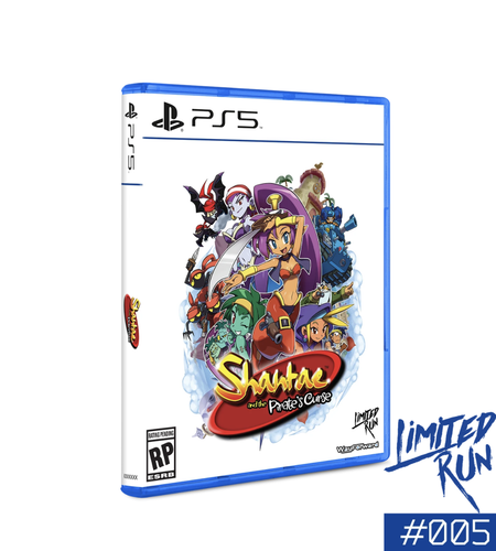 Shantae and the Pirate's Curse + #332 Gold Card PS5 Playstation 5 LRG #5 Sealed - Foto 1 di 7