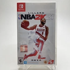 NBA 2K21 (Nintendo Switch) Basketball Sports Game Tested CIB Complete