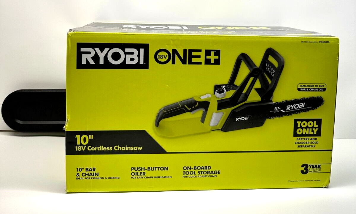 Excel kun en milliard Ryobi ONE+ 18V 10 inch Cordless Chainsaw for sale online | eBay