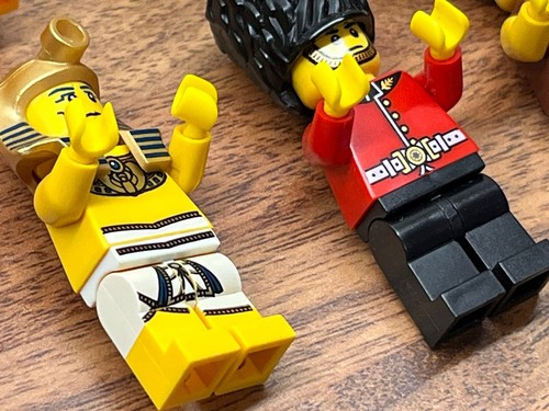 7x Lego Collectable Minifigure Bundle Hazmat Guy Viking Royal Guard Pharaoh - 第 15/21 張圖片