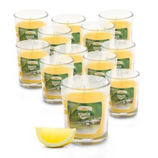 Citronella Duftlicht im Glas 6 x 5 cm - 12 St...