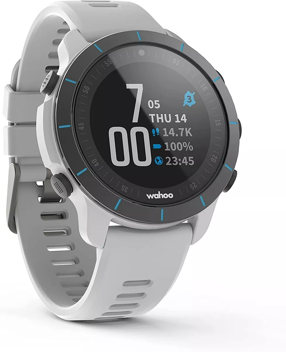 Wahoo ELEMNT Rival Running/Multisport GPS Smartwatch Kona White 24