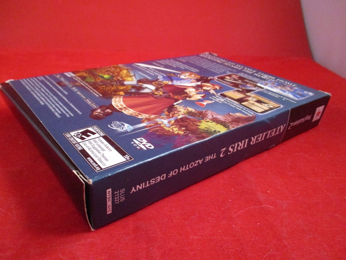 Atelier Iris 2 PS2 – Édition Promo Presse 2005 – Ultra Rare
