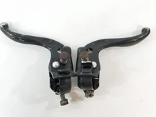 MX Old School BMX  Brake Lever Set Left & Right Black Aluminum Levers