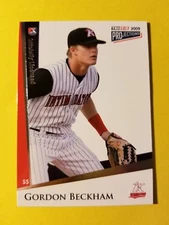 GORDON BECKHAM * RC ROOKIE #124 WSOX SEATTLE MARINERS * 2009 TRISTAR PROJECTIONS