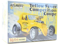 Atlantis Keelers Kustoms Yellow Fever Competition Coupe 1:25 Model Car Kit 13101