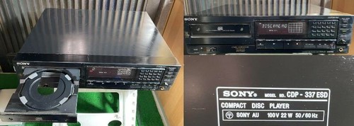 Sony CDP-337ESD CD Player High-End Audio Stereo Compact Disc Japan Tested