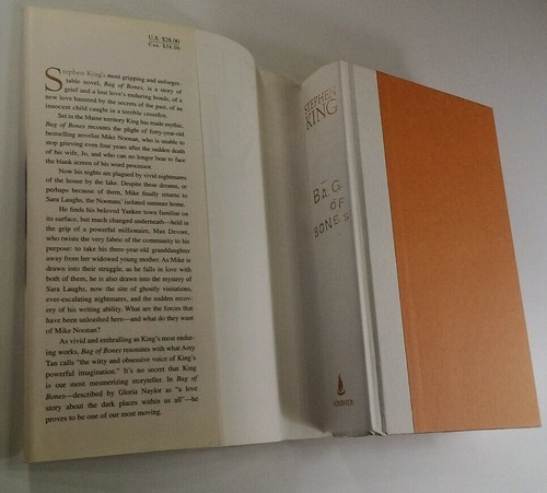 Stephen King Bag of Bones 1st Ed 1st Print 1998 Scribner HB DJ Rare - Bild 6 von 12