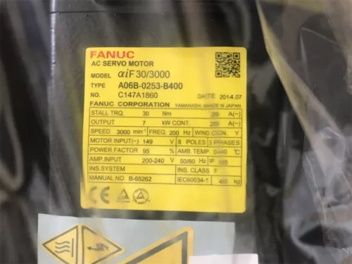 1 Stück Neu Fanuc A06B-0253-B400 Servomotor A06B0253B400 Schneller Versand - Bild 4 von 4
