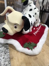 Vintage 1995 Telco Disney 101 Dalmatians Perdita Animated Christmas Works *