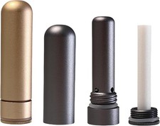 Metal Nasal inhalers for Essential Oils Refillable Aluminum Aromatherapy Inhaler