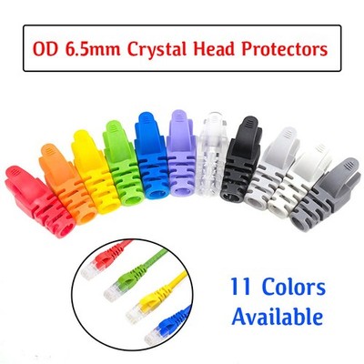 RJ45 Connector Boot Cat5e Cat6 Ethernet Network LAN Patch Cable Cover Wire Boots
