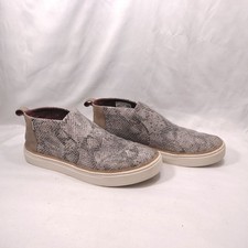 TOMS Paxton Slip-On Sneakers; Cobblestone Snake Print