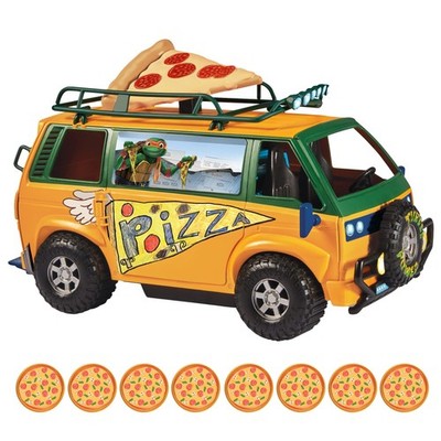 Teenage Mutant Ninja Turtles: Mutant Mayhem Pizza Fire Delivery Van by Playmates