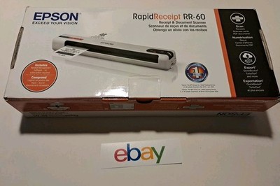 Epson Rapid Receipt RR-70W Wireless Receipt & Document Scanner