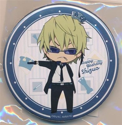 Durarara!! x2 Heiwajima Shizuo Birthday 2024 Kuji Can Badge Chess A Mini Anime