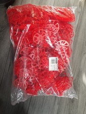 Timco Insulation Retaining Discs Red 80mm Dia 250 Pcs Plastic Cavity Wall Tie