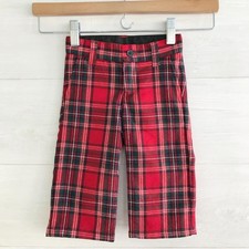 NWT Janie Jack - Red plaid flannel pants, sz 6-12 mos