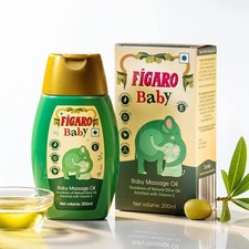 Figaro Baby Massage Oil with Goodness of Natural Olive oil 200 Ml