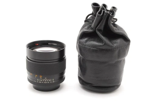 [MINT in Case] Contax Carl Zeiss Planar T* 85mm F1.4 Lens AEG C/Y From JAPAN
