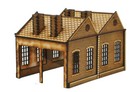N-ES009 Twin Track Northlight Engine Shed Double Extension N Gauge Laser Cut Kit