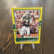 Joe Namath 2020 Donruss Press Proof Yellow #195 New York Jets