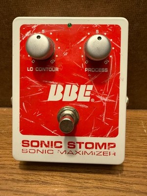 BBE Sonic Stomp Sonic Maximizer Effects Pedal for Electric & Bass Guitar