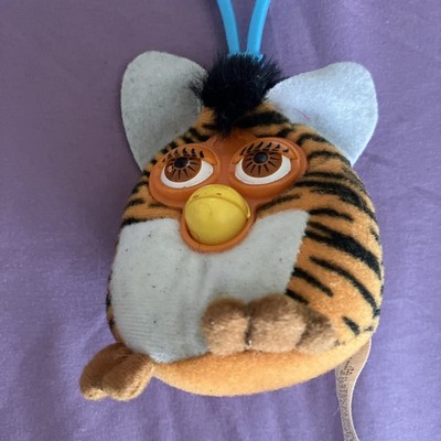 2000 McDonald's Happy Meal Toys TIGER FURBY Keychain Backpack Clip