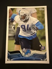Ezekiel Ansah #143 Topps NFL Football 2013 Detroit Lions RC
