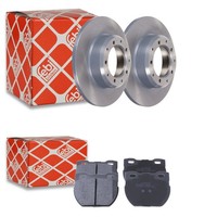 Febi Bremsscheiben Ø298Mm + BeläGe Hinten Passend FüR LR Defender Station Wagon