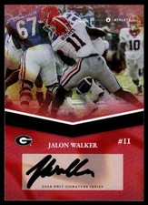 2024 Onit Georgia Bulldogs Autograph Collection Football - Pick A Card