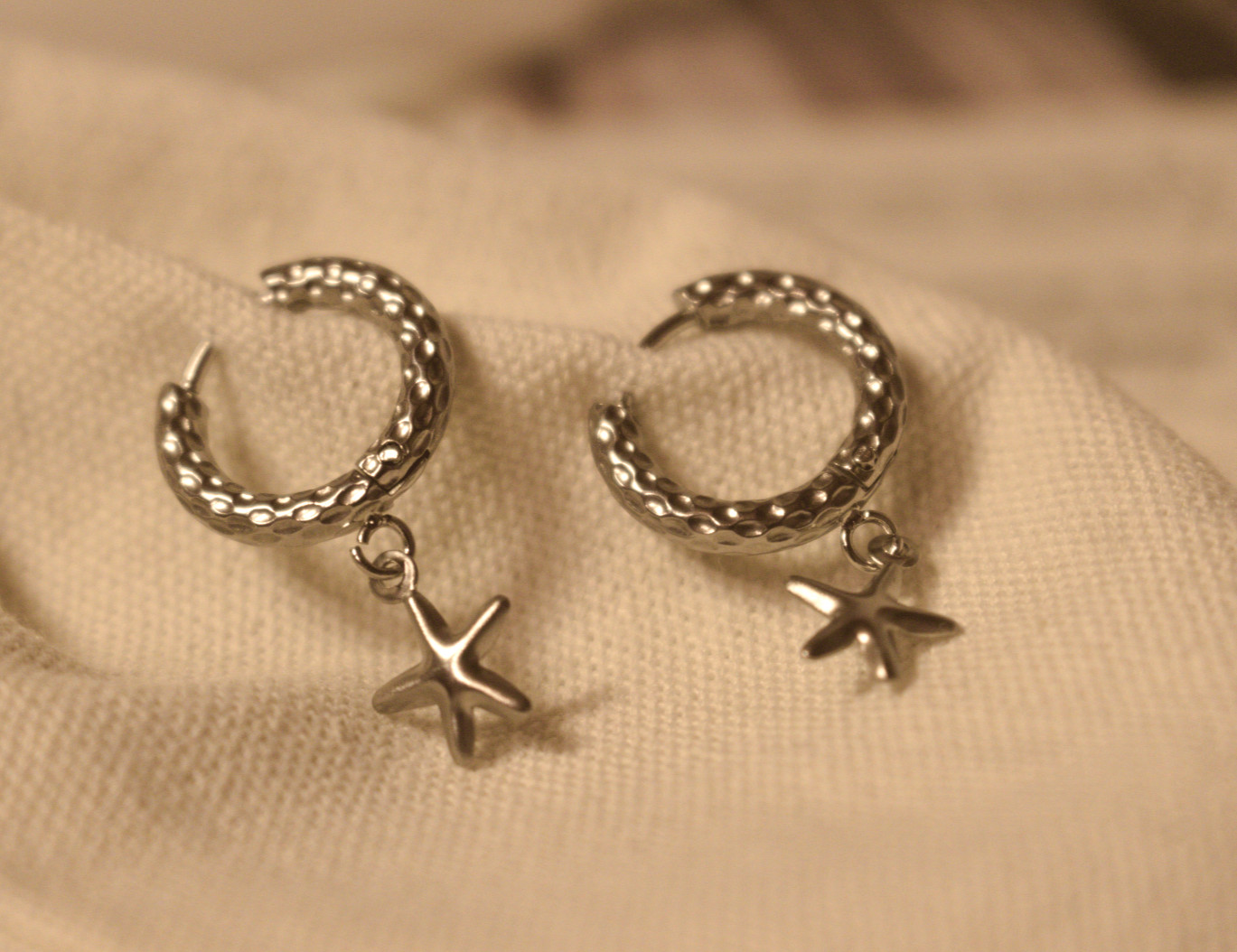 Pendientes "Étoile Calme"