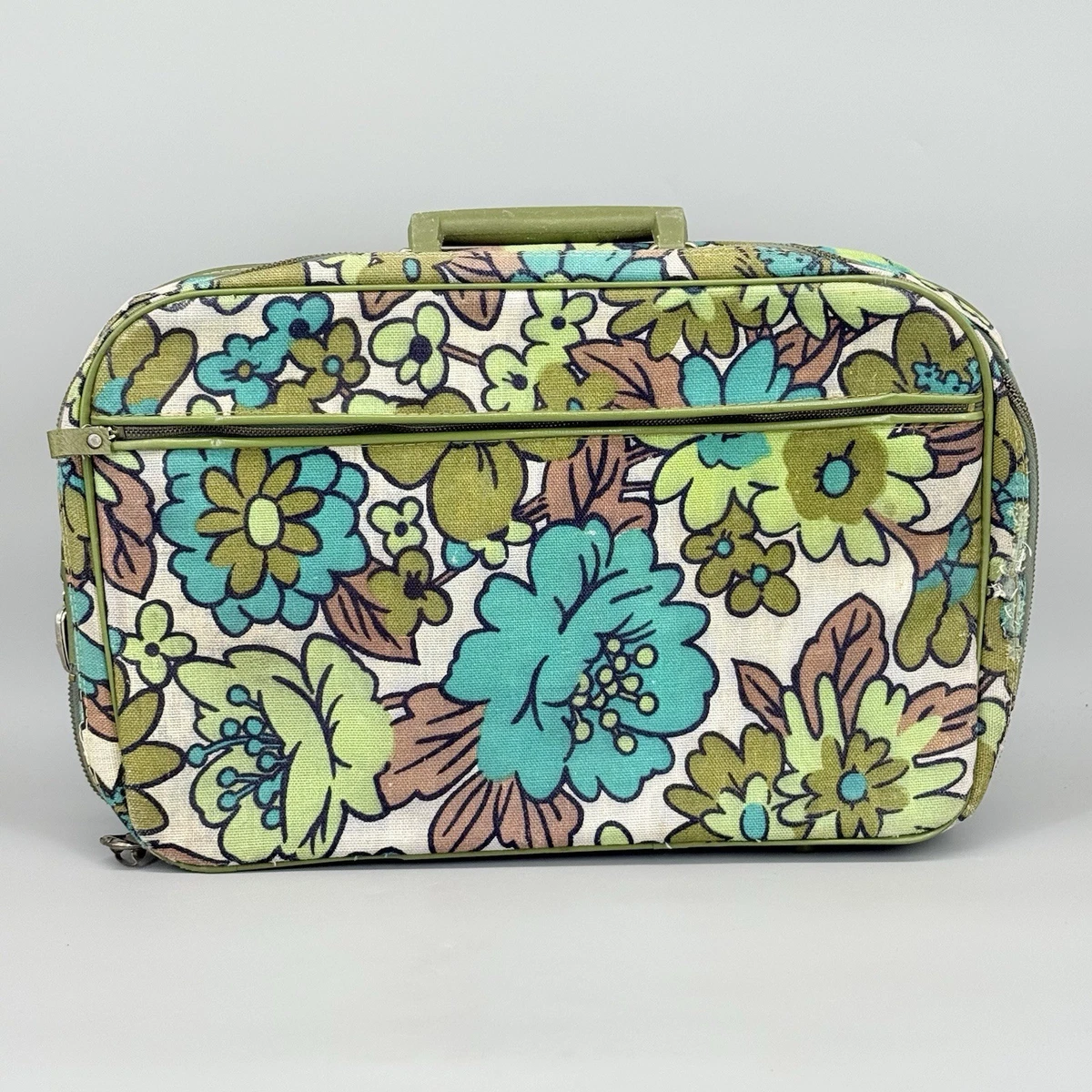 Canvas 1960s Vintage Luggage & Vintage Travel Accessories for sale
