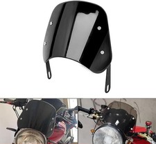 Universal Motorcycle Windshield Deflector Windscreen Wind Protection Front