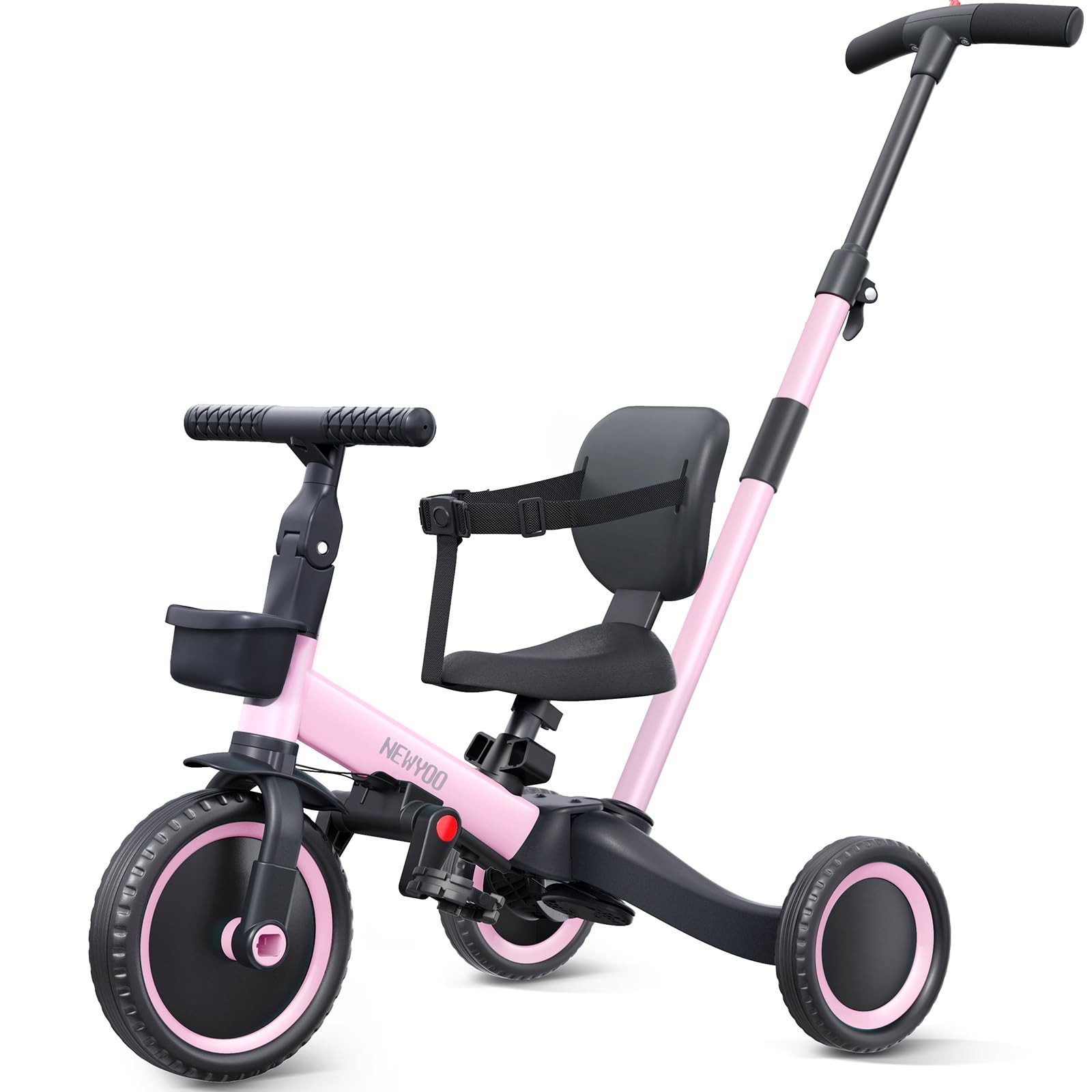 (New) newyoo TR007 5-in-1 Tricycle for Toddlers 1-3, Toddler Bike, Birthday Gift (93.99 USD) (New) newyoo TR007 5-in-1 Tricycle for Toddlers 1-3, Toddler Bike, Birthday Gift (93.99 USD)