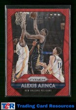 2015-16 Panini Prizm #107 Alexis Ajinca Ruby Wave Prizms #/350