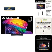 LG 55" OLED evo AI 4K C6 Series Smart TV OLED55C6PUA 2026