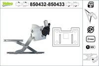 Valeo 850432 Fensterheber Vorne Links FüR Toyota