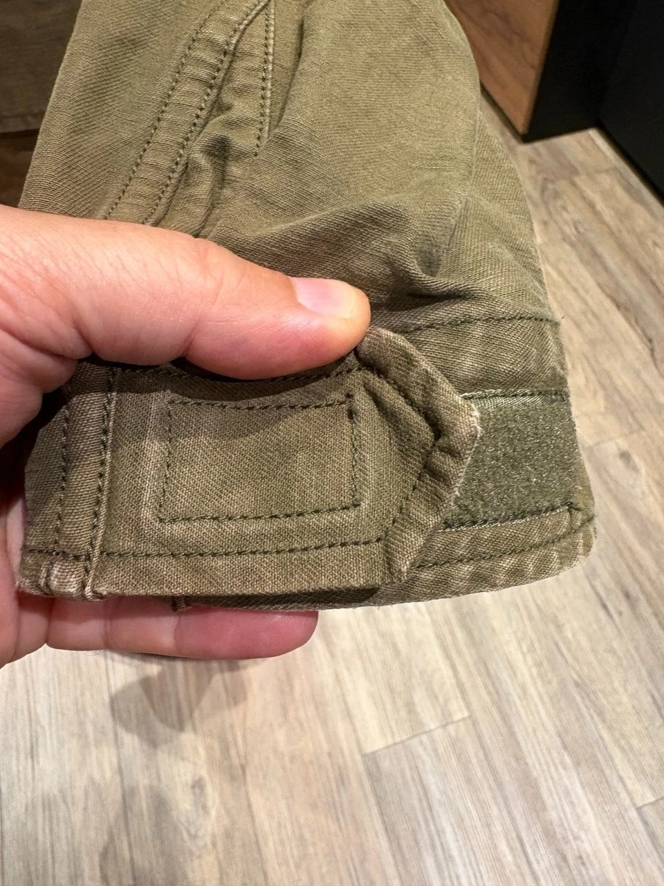 Rare PRPS Military M65 Field Jacket Olive Green Size M - Distressed Cotton Army - product detail image 11