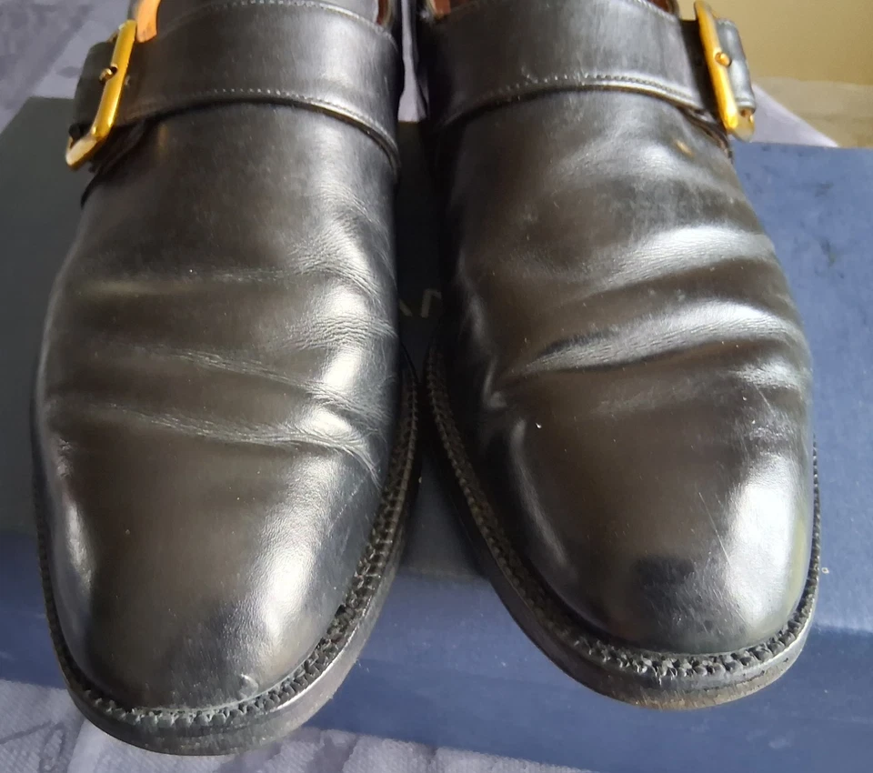 CHAUSSURE CHURCH'S A BOUCLE "WESTBURY" CUIR noir 41,5  75G - Photo 3/4